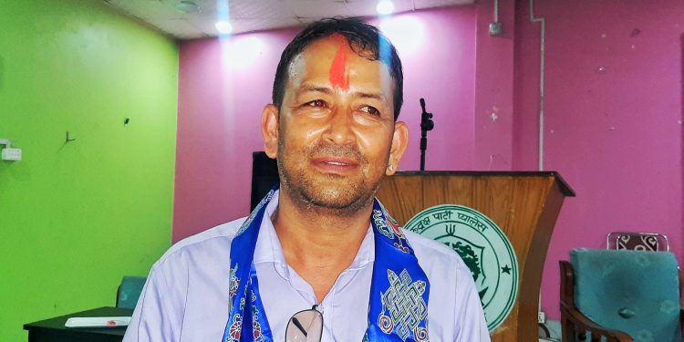 उद्योग वाणिज्य संघ तरहराको अध्यक्षमा सुदर्शन खड्का निर्विरोध निर्वाचित