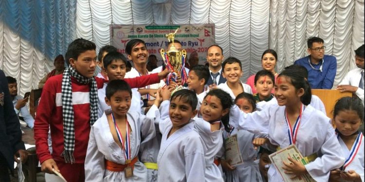 दोश्रो राष्ट्रिय कराते प्रतियोगिता सम्पन्न