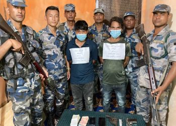 मोरङमा पेस्तोलसहित दुई युवक पक्राउ