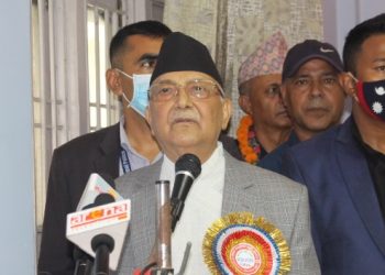 विजय गच्छदारको निर्वाचन क्षेत्रमा ओलीको निर्देशन – ‘गँड्यौला जस्तो होइन सर्पजस्तो डस्ने खालको हुनुहोस्’