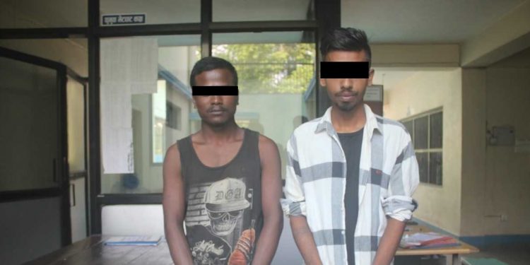 चोरीको आरोपमा दुईजना पक्राउ