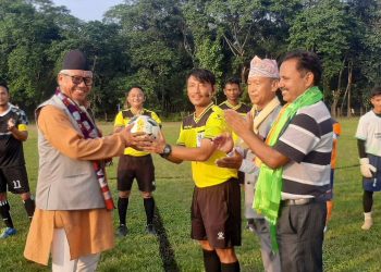 तरहरामा ‘प्रथम खार्साला नकआउट फुटबल प्रतियोगिता’, उद्घाटन खेलमा तालतलैया विजयी