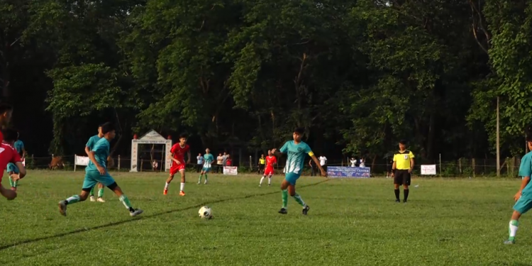 ‘प्रथम खार्साला नकआउट फुटबल प्रतियोगिता’ : आँपगाछी र चौतारी फुटबल क्लब विजयी