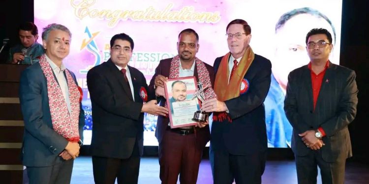 ‘एसियन प्रोफेसनल एचिभमेन्ट अवार्ड’ २०२२ बाट ३४ जना सम्मानित