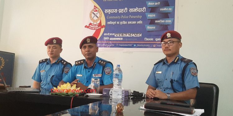 सुनसरीमा यस्तो छ प्रहरीको चाडपर्व लक्षित सुरक्षा योजना