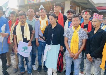 तरहरामा युवा संघका नेता तथा कार्यकर्तासहित दुई दर्जन युवा कांग्रेसमा प्रवेश