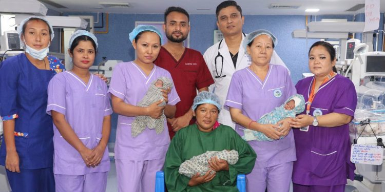 इटहरी २० तरहराकी रमाले जन्माइन् तिम्ल्याहा शिशु