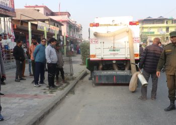 विराटनगरमा थन्किएको ब्रुमर मर्मतपछि सञ्चालन