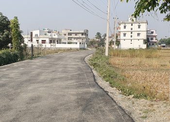 विराटनगर : क्याम्पसको जग्गामा पिच बाटो बनेपछि विवाद