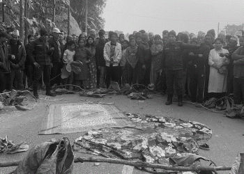 मोरङको सुन्दरहरैँचामा टिपरको ठक्करबाट नाबालिकाको मृत्यु