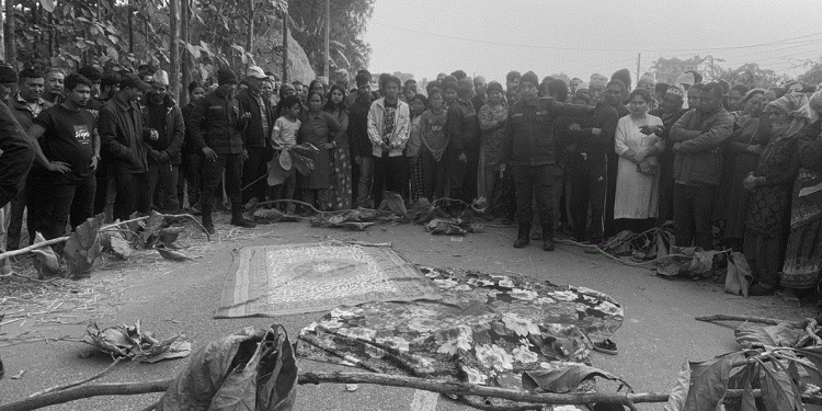 मोरङको सुन्दरहरैँचामा टिपरको ठक्करबाट नाबालिकाको मृत्यु