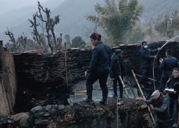 पाँचथर : आगलागीमा परी दुई बालकको मृत्यु