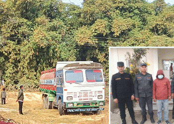विराटनगरमा ट्याङ्करबाटै तेल चोरी, दुई पक्राउ