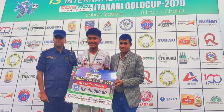 इटहरी गोल्डकप : चर्च ब्वाइजसँग आयोजक स्तब्ध