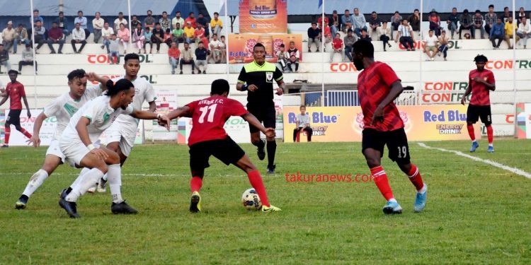 इटहरी गोल्डकपको उद्घाटन खेलमा साबिक विजेता मोरङ सेमिफाइनलमा प्रवेश