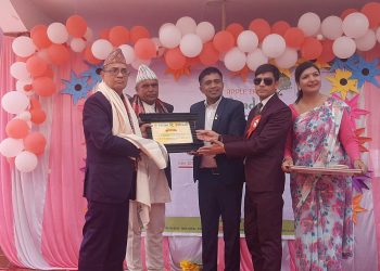 एप्पल ट्री मन्टेश्वरीमा अभिभावक दिवस, दुई व्यक्ति सम्मानित, विद्यार्थीहरूले देखाए प्रतिभा