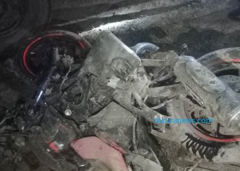 तरहरामा ट्रक र मोटरसाइकल एकापसमा ठोक्किए, एक युवतीको मृत्यु, एक गम्भीर घाइते