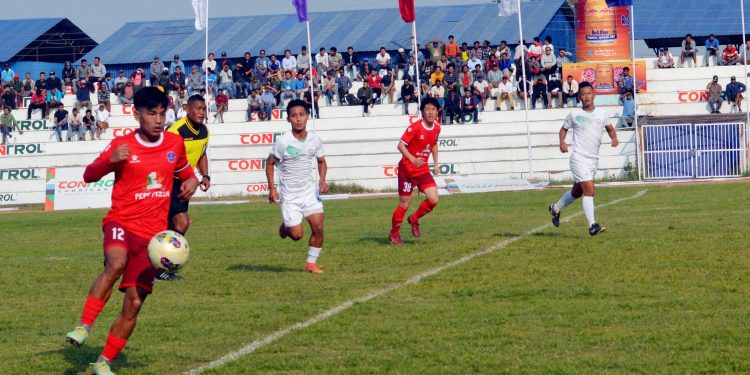 इटहरी गोल्डकप : मछिन्द्रलाई हराउँदै साबिक बिजेता मोरङ फाइनलमा प्रवेश