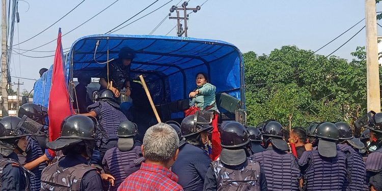 कोसी प्रदेश : एलभी फोर्सका १३ जना कार्यकर्ता पक्राउ