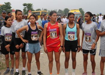 विराट–बर्जु हाफ म्याराथुनको ५ किलोमिटर दौडमा नेपाल प्रहरीकी रेखा विष्ट प्रथम