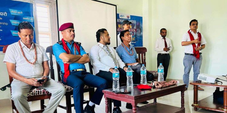 जेसीजद्वारा ‘चेक बाउन्स र सामाजिक सञ्जाल दुरुपयोग सम्बन्धि हामीले जान्नुपर्छ’ तालिम आयोजना