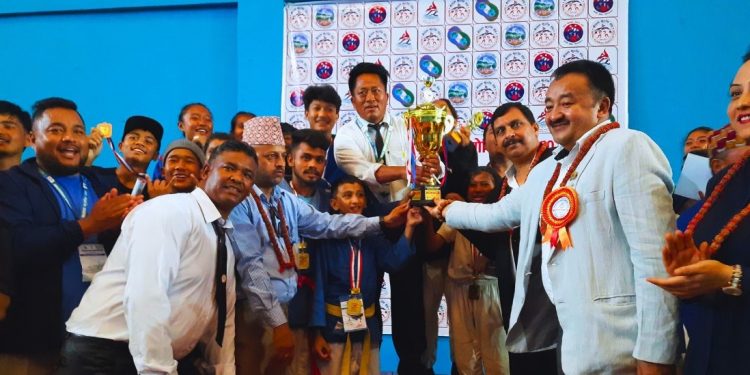 धरान : कुराँस प्रतियोगितामा १२ स्वर्णका साथ लुम्बिनी प्रदेश विजयी