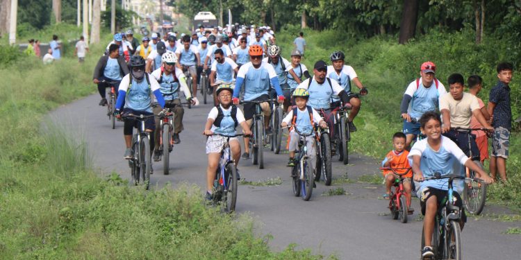 तरहरा साइक्लिङको आयोजनामा ‘कोरा च्यालेन्ज’, पर्यटन प्रबर्द्धनका निम्ति साइक्लिस्टहरू एकै ठाउँ (तस्वीरहरूसहित)