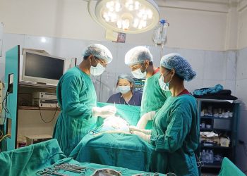 नोबेल हस्पिटलमा २७ दिने नवजात शिशुको जटिल शल्यक्रिया