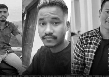 अपडेट : इटहरीमा चारजना सवार मोटरसाइकल दुर्घटना हुँदा मृत्यु भएका तीनजनाको सामूहिक अन्त्यष्टि