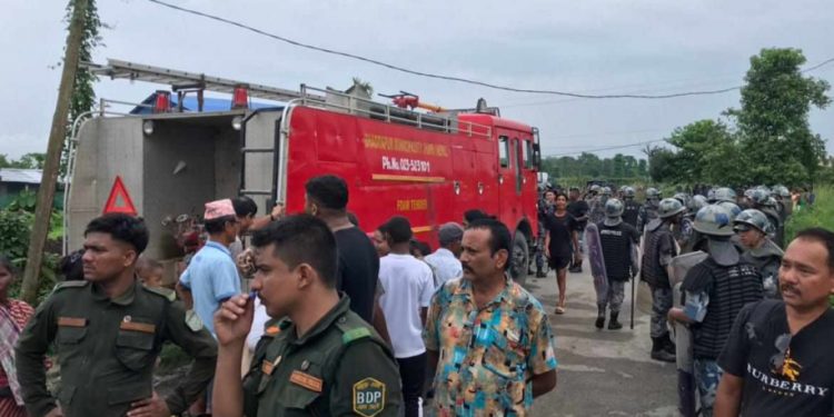 झापा कारागारमा झडप