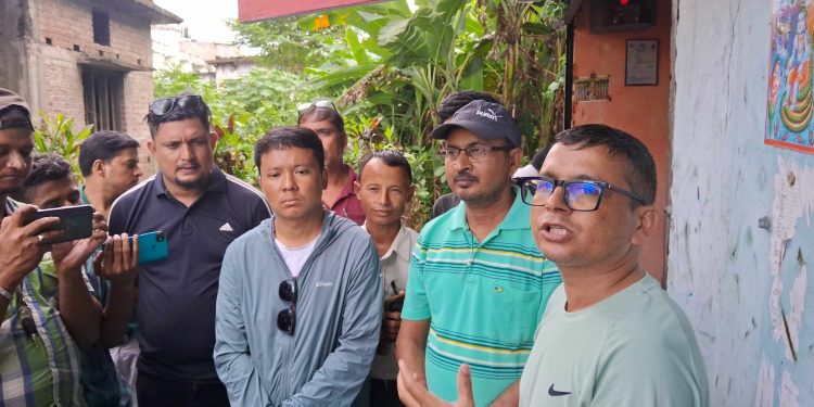 पत्रकार महासंघ मोरङको कार्यालयमा तालाबन्दी