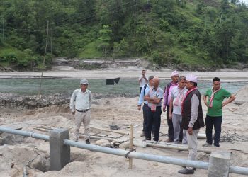 भोजपुर : आयोजना बन्द हुँदा एक सय १८ घरपरिवार खानेपानीको समस्यामा