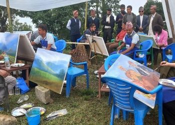 चित्रकारको क्यानभासमा खोटाङ