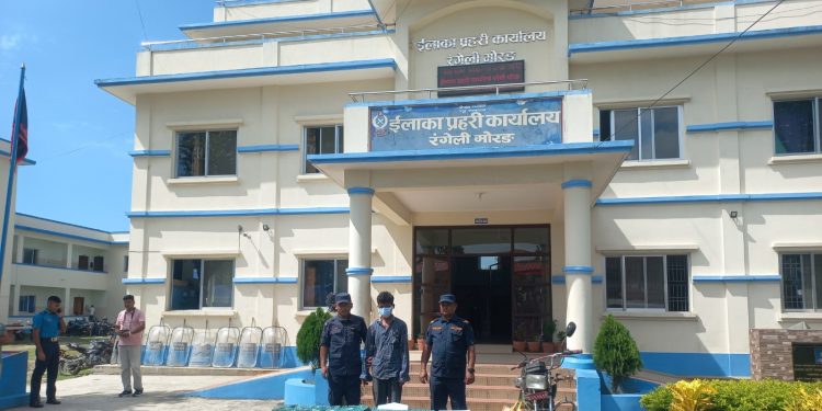 मोरङमा प्रतिबन्धित औषधिसहित एक पक्राउ