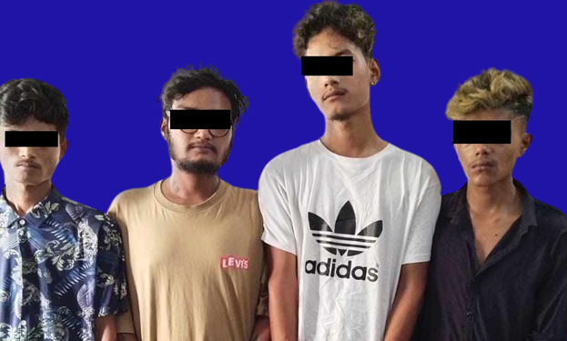 ब्राउनसुगरसहित चार पक्राउ