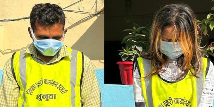 इटहरीमा यौन धन्दा चलाएको आरोपमा एक युवतीसहित दुई पक्राउ