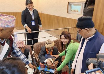झापामा एक सय सात वर्षीय धनञ्जय ‘नगर पिता’