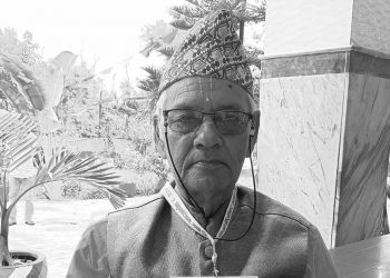 दुईवटा मोटरसाइकल र स्कुटर एकापसमा ठक्कर हुँदा एक वृद्वको मृत्यु