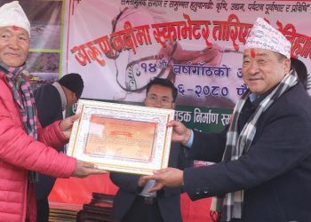 भोजपुरको हतुवागढीमा जनस्तरबाट १९ किलोमिटर सडक निर्माण