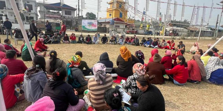 इटहरीमा हात्ती पीडितका समस्या सुन्दै कांग्रेस