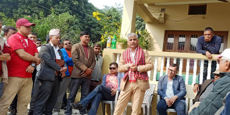 इनरुवा–दुहबी सडक निर्माण चाँडै सुरु गर्ने मुख्यमन्त्रीको आश्वासन