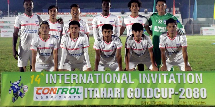 इटहरी गोल्डकप : आयोजकलाई पराजित गर्दै चर्च ब्वाइज फाइनलमा