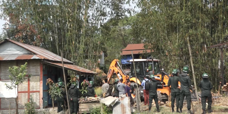 इटहरीको डुबान रोक्ने उपमहानगरको ‘ड्रिम प्रोजेक्ट’ : भत्काउनुपर्ने संरचना कति छन् ?