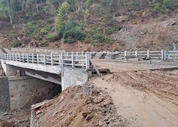 दिक्तेल–चखेवाभञ्ज्याङ सडकखण्ड : पुल निर्माण अन्तिम चरणमा