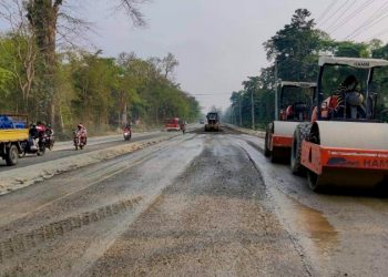 सुस्त गतिमा धरान–इटहरी सडक निर्माण