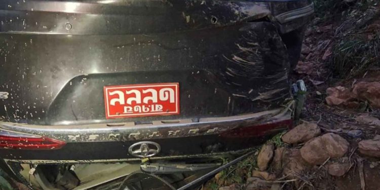 दुर्घटनामा चालकको मृत्यु