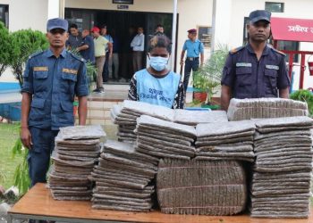 मोरङमा दुई सय १८ केजी गाँजासहित एक पक्राउ