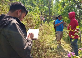 जन्तेढुङ्गामा बुवाँखोलाको पानी लिफ्टिङ गरेर बस्तीमा निकालिने