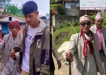 एकसय दुई वर्षको उमेरमा आँखाको ज्योति फर्किएपछि…