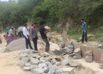 भोजपुरको जरायोटार–सिक्रेटार सडक स्तरोन्नति गरिँदै